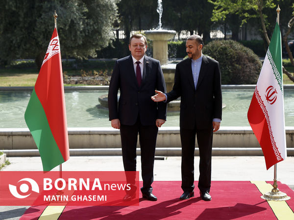 دیدار وزرا خارجه ایران و بلاروس