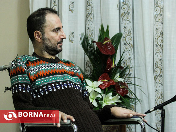 دیدار رئیس جمهوری با جانباز سوری
