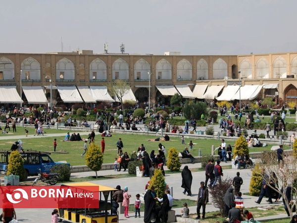 آخرین روز های تعطیلات عید نوروز- اصفهان