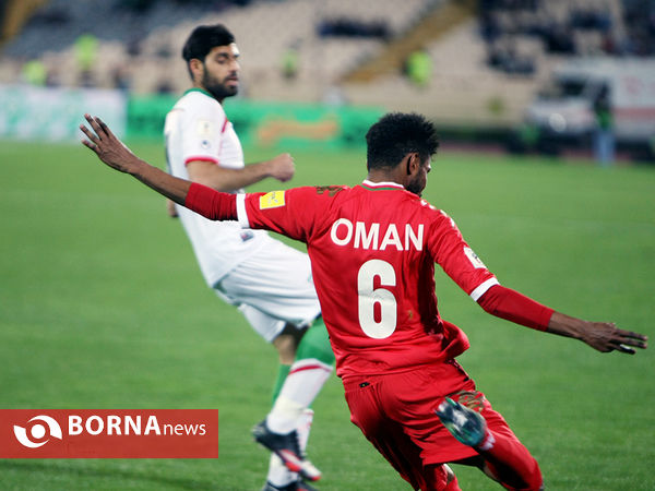 دیدار تیم های ملی ایران و عمان