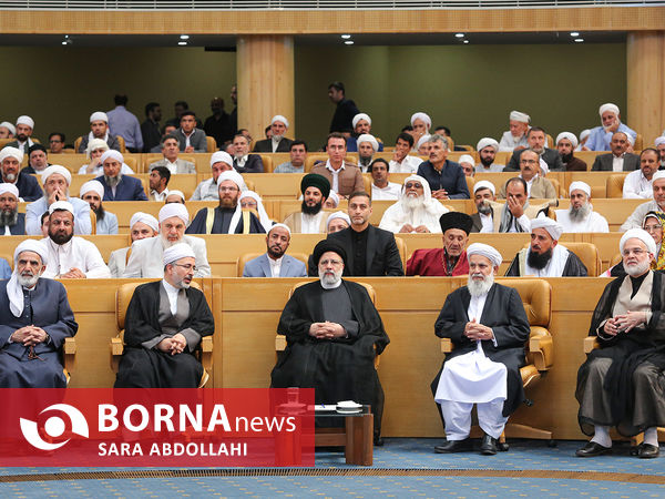 دیدار علما و نخبگان اهل سنت با رییس جمهور