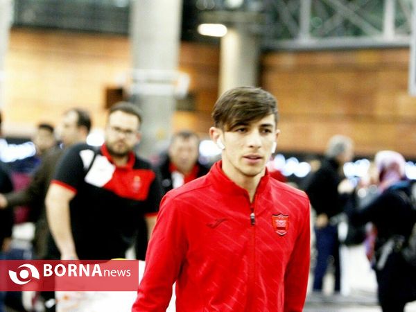 بازگشت تیم فوتبال پرسپولیس به ایران