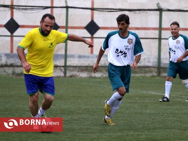 دیدار دوستانه دوتیم پیشکسوتان لاهیجان-  چوکا تالش