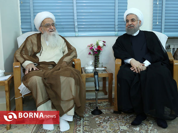 دیدار با آیت الله صافی گلپایگانی