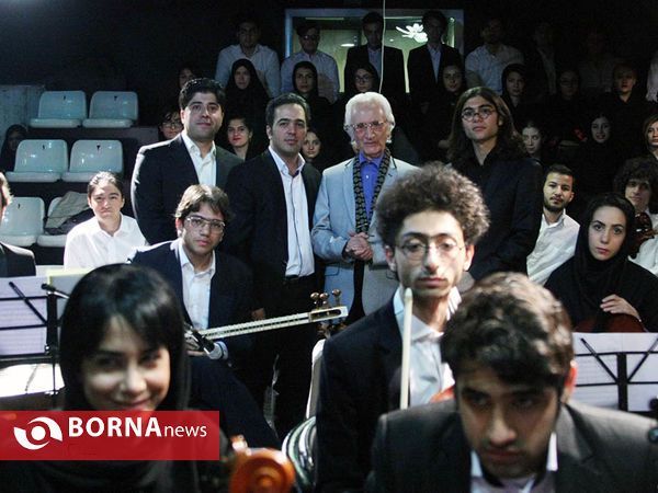 پشت صحنه ارکستر رامشه