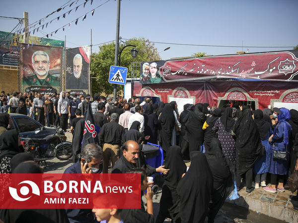 پیاده روی جاماندگان اربعین حسینی در شیراز