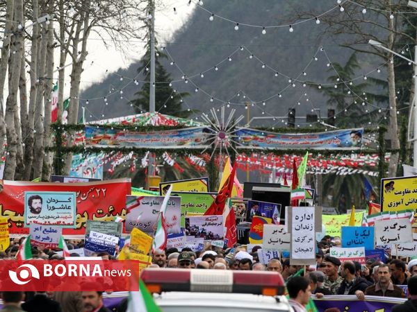 راهپیمایی روز 22 بهمن- شهرستان لاهیجان