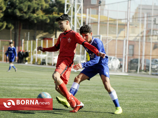 دیدار تیم های فوتبال نونهالان استقلال- پرسپولیس