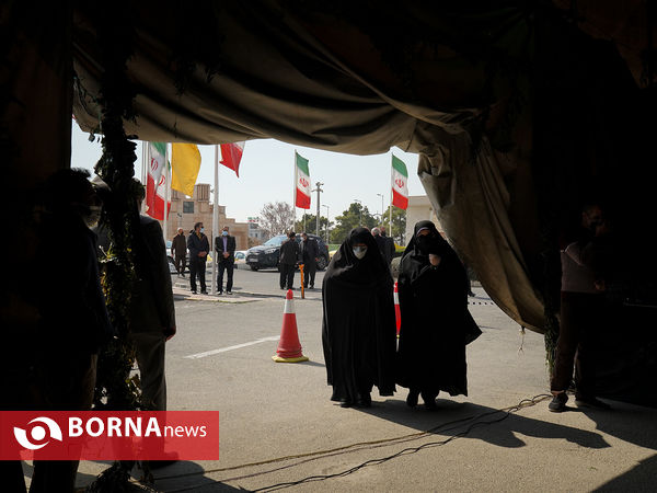 چهلمین روز خاکسپاری شهدای گمنام وزارت ورزش و جوانان