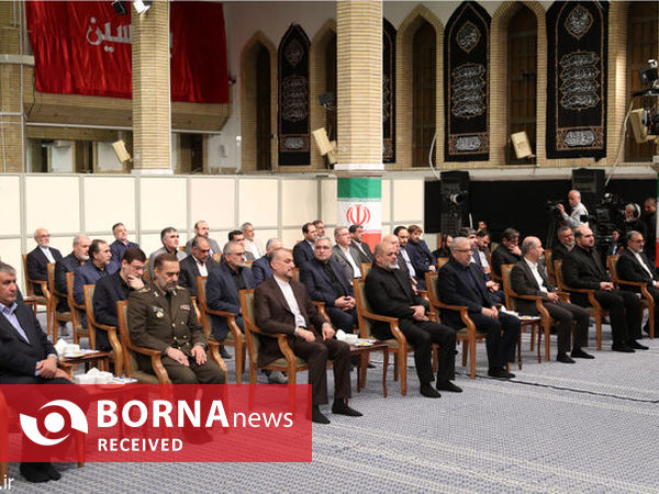 دیدار رئیس‌جمهور و اعضای هیئت دولت با رهبر انقلاب