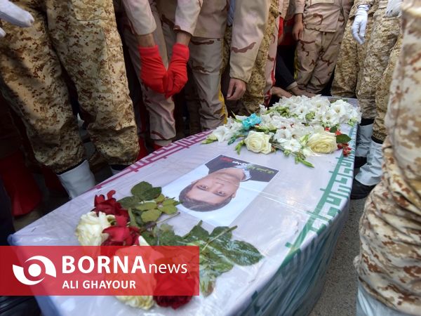 تشییع پیکر «مهدی اثنی عشری» شهید مدافع امنیت در ارومیه