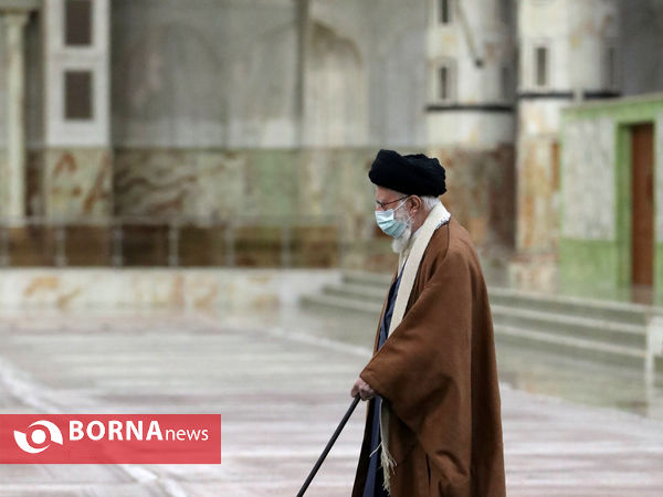 حضور رهبر انقلاب در مرقد امام خمینی(ره) و گلزار شهدا