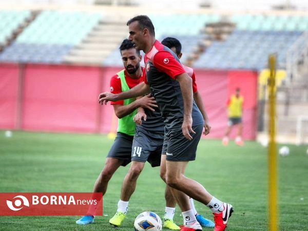 تمرینات تیم فوتبال پرسپولیس