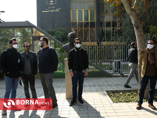 مراسم وداع با پورنگ پورشیرازی