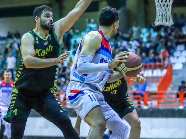 دیدار تیم های بسکتبال نبوغ - کاله