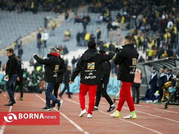 دیدار تیم های پرسپولیس- سپاهان اصفهان