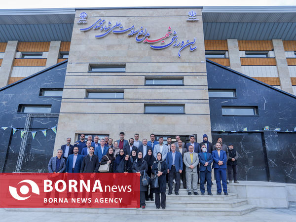 افتتاح مجتمع فرهنگی ، ورزشی شهید عباس ابراهیمی