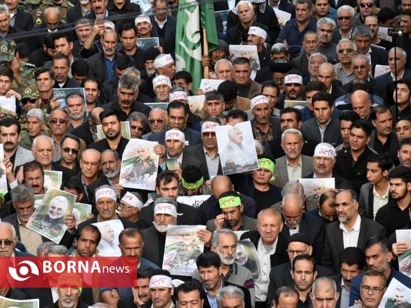 آیین پاسداشت سردار شهید قاسم سلیمانی-اندیمشک