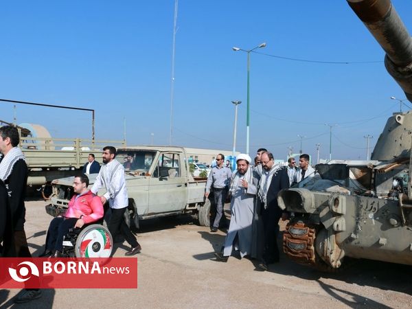 سفر قهرمانان آسیایی و پارا آسیایی راهیان نور به اروند