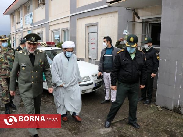 حضور "امیر سرتیپ کیومرث حیدری" در ستاد فرماندهی انتظامی شهرستان لاهیجان