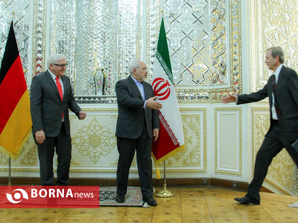 نشست خبری وزرای خارجه ایران و آلمان
