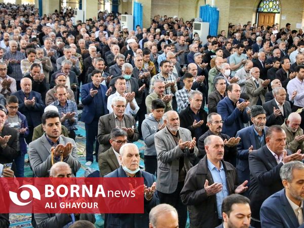 اقامه نماز عید سعید فطر در ارومیه 