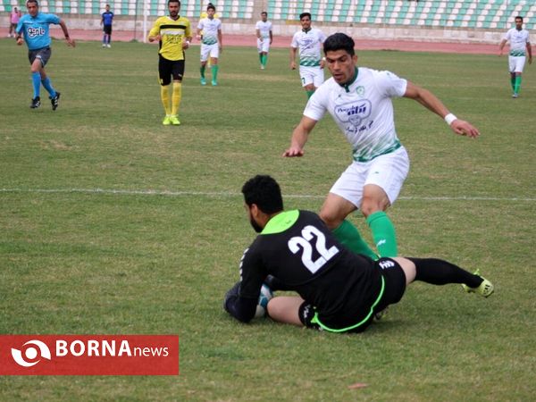 تساوی بدون گل خیبرخرم آباددربرابرفجر سپاسی شیراز