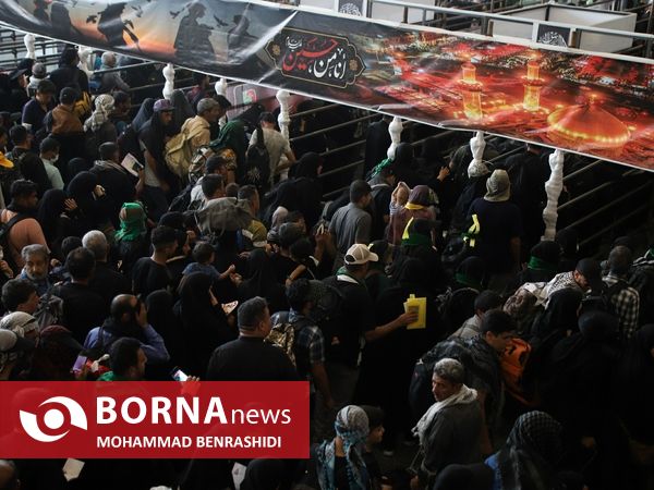 دلدادگان حسینی مرز شلمچه