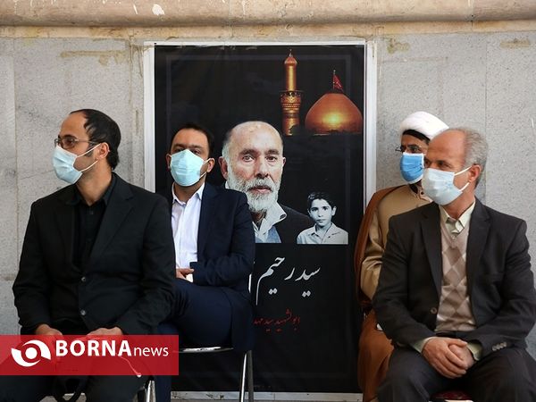 مراسم تشییع پیکر "سیدمرتضی طباطبایی"