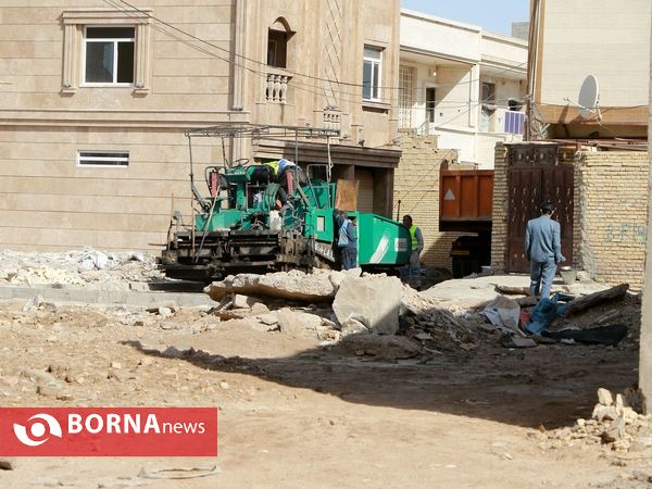 بازدید میدانی مشاور رییس جمهور از پروژه های عمرانی منطقه آزاد اروند