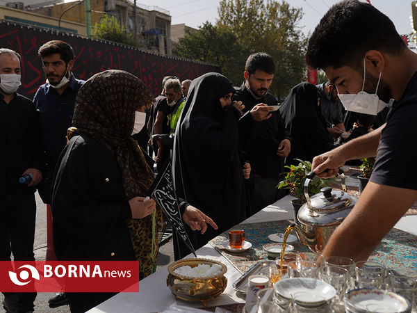 مراسم پیاده‌روی جاماندگان اربعین در تهران -۳