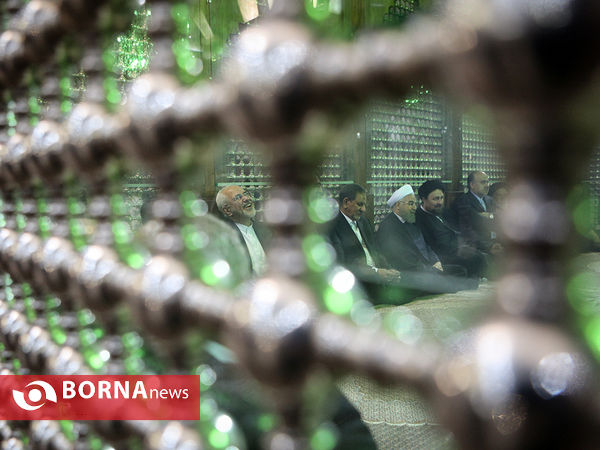 تجدید میثاق رییس جمهوری و اعضای دولت با آرمان‌های امام راحل (ره)