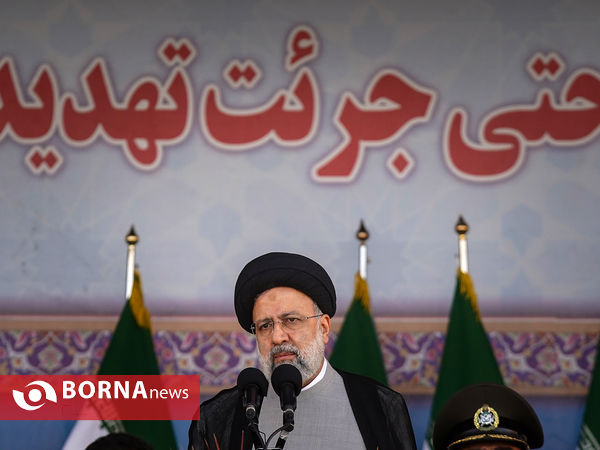 مراسم روز ارتش با حضور رییس جمهوری