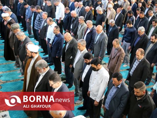 اقامه نماز عید سعید فطر در ارومیه 