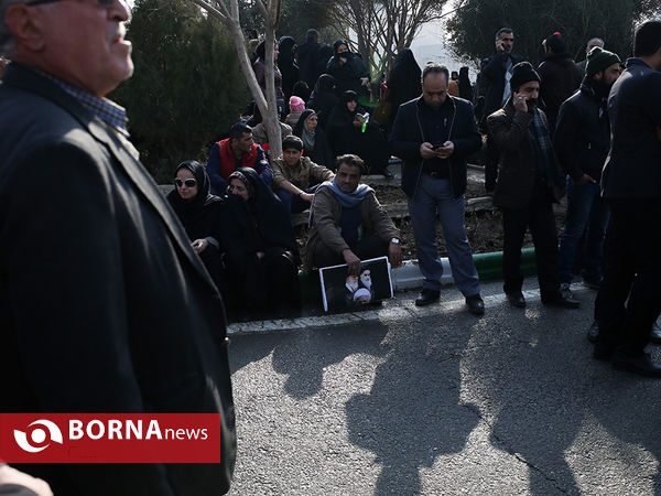 در حاشیه تدفین آیت الله هاشمی رفسنجانی - حرم مطهر امام خمینی(ره)