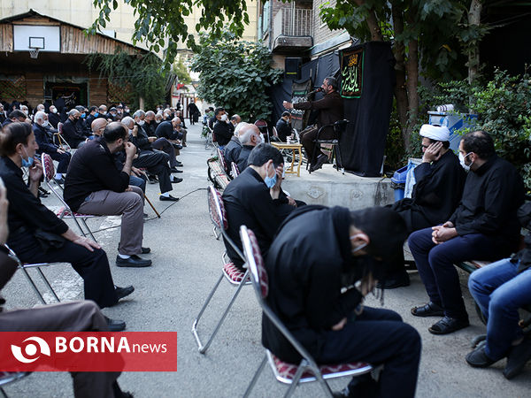 مراسم عزاداری روز عاشورا در دبیرستان دخترانه روشنگر