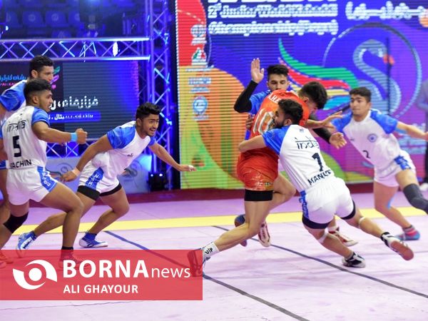 فینال کبدی قهرمانی جوانان جهان در ارومیه