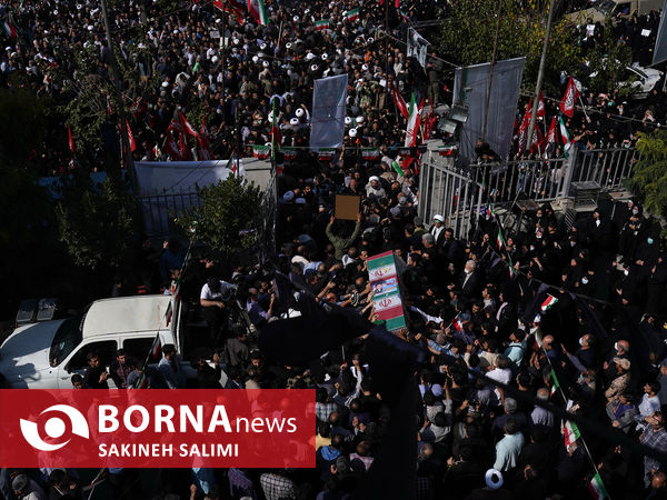 تشییع پیکر طلبه شهید آرمان علی‌وردی