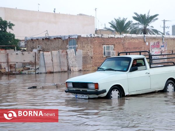 آبادان سه روز بعد از بارندگی