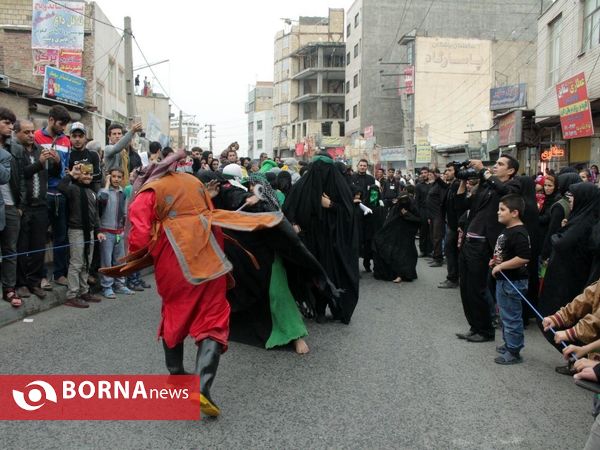 حرکت نمادین بازگشت کاروان اسراءاز کربلا به شام