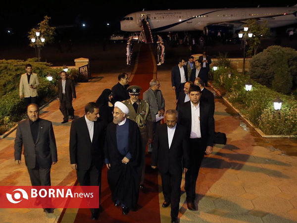 ورود ریاست جمهوری به تهران