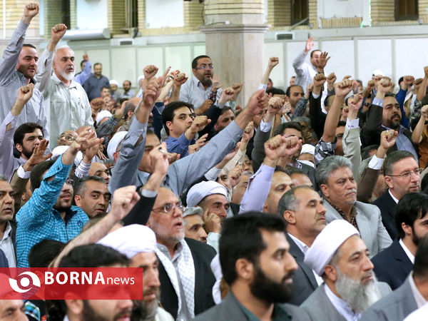 دیدار کارگزاران حج‌ با رهبر انقلاب