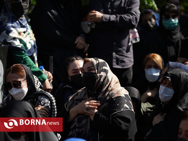 تشییع پیکر خبرنگاران ایسنا و ایرنا