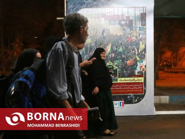 قاب های ماندگار زوار اربعین در شلمچه