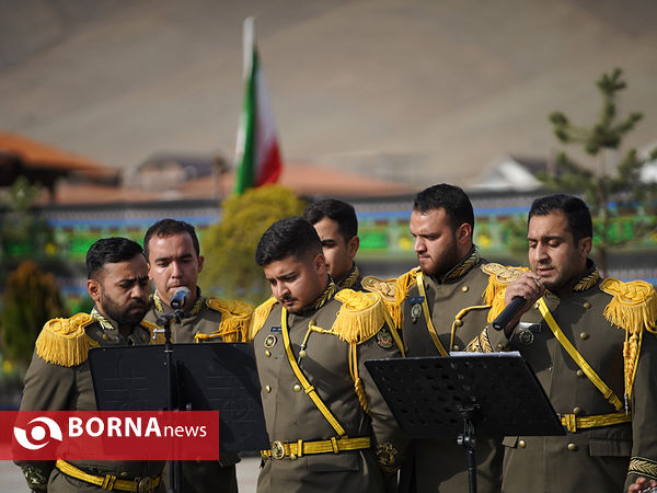 آیین رونمایی از المان شهید محسن فخری زاده