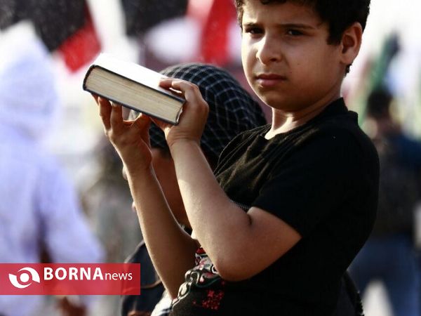 نمای نزدیک اربعینیون شلمچه