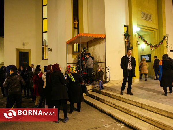 مراسم سال نو میلادی در کلیسای گریگور مقدس