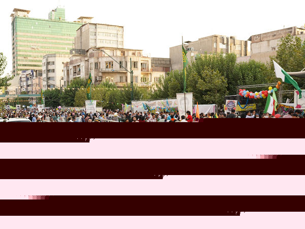 مهمانی ۱۰ کیلومتری به مناسبت عید غدیر