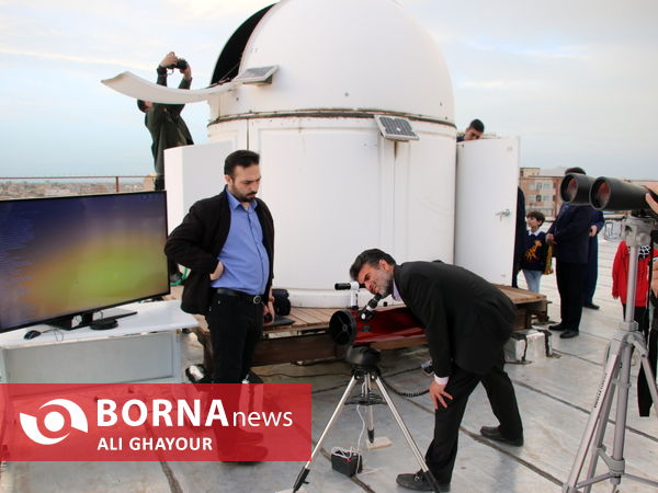 تلاش برای رویت هلال ماه شوال در ارومیه 