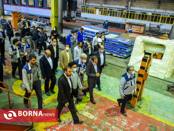 بازدید رئیس کل دادگستری استان مرکزی از واگن پارس
